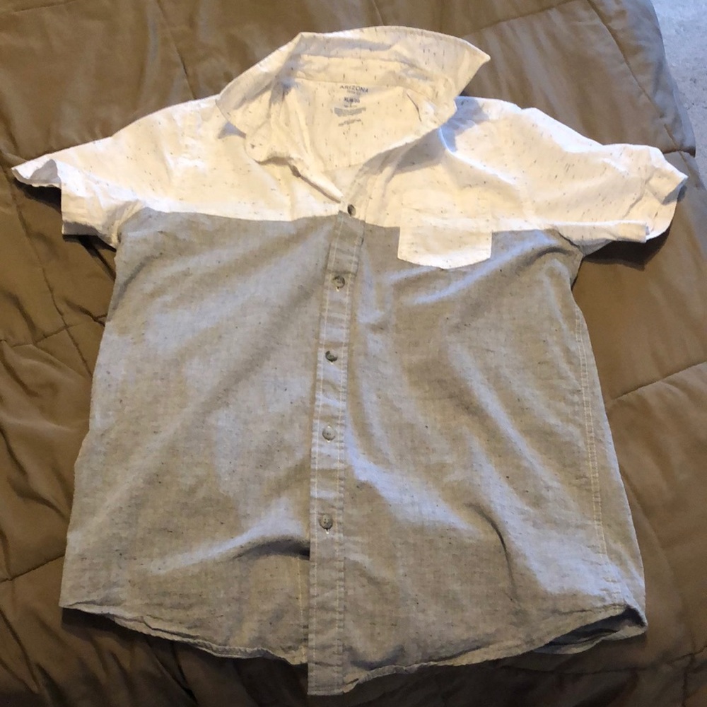 Arizona Jean co. Youth XL short sleeve dress shirt
